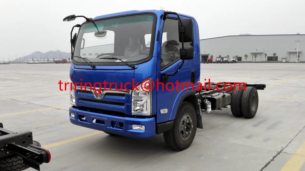 LHD Euro3 T3 6.2m Tri-Ring 4X2 Light Cargo Truck